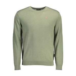 Napapijri Green Wool Men Men's Sweater